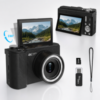 Fotocamera digitale 4K con schermo ribaltabile a 180°