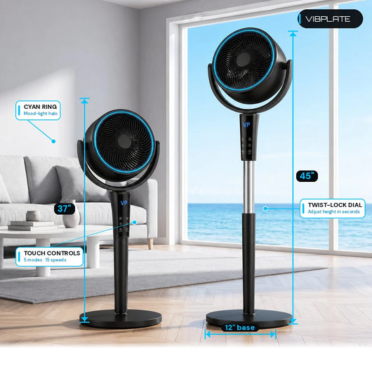 Ventilatore Circolatore d'Aria VibPlate